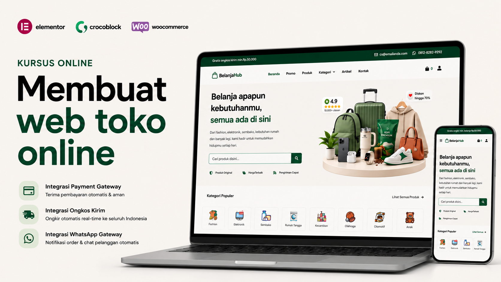 Membuat Website Toko Online